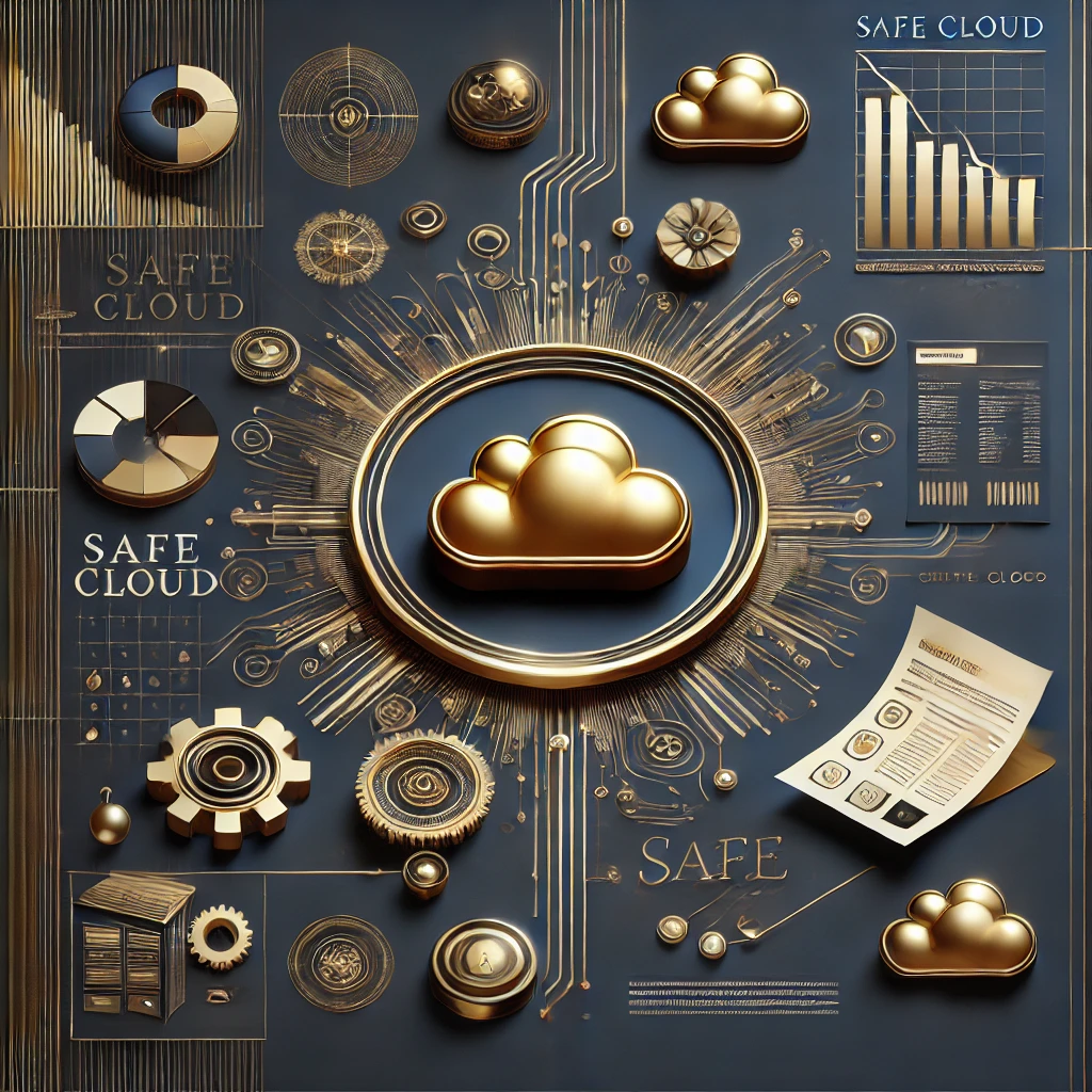 Safe Cloud Illustration